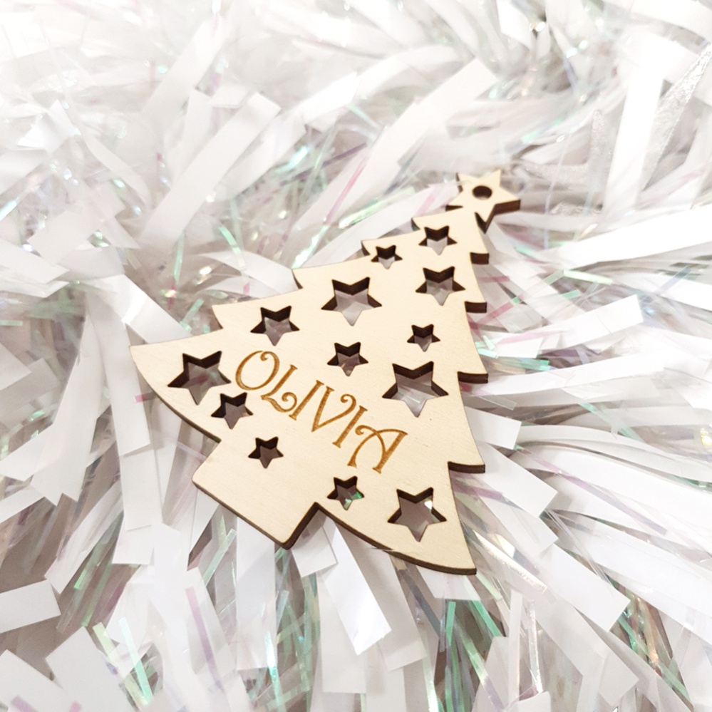 Personalised Christmas Tree Bauble