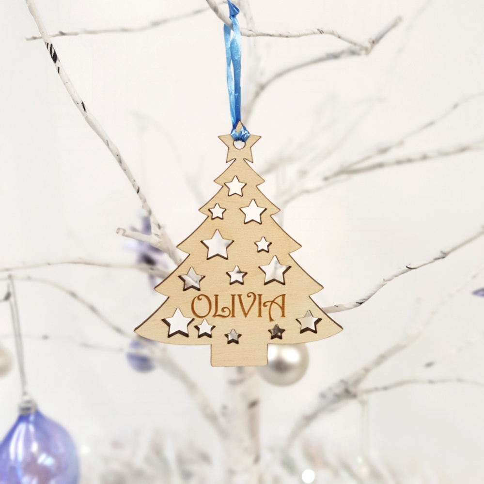 Personalised Christmas Tree Bauble