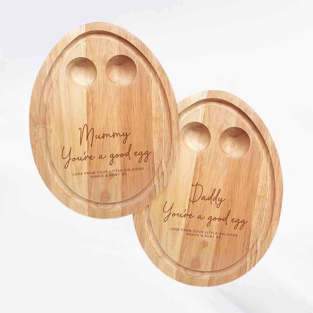 Personalised Egg & Toast Board - Youre A Good Egg