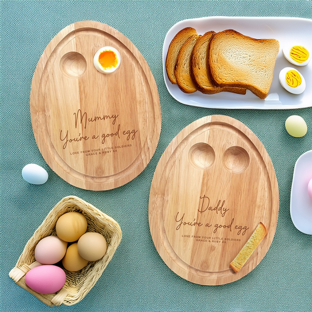 Personalised Egg & Toast Board - Youre A Good Egg