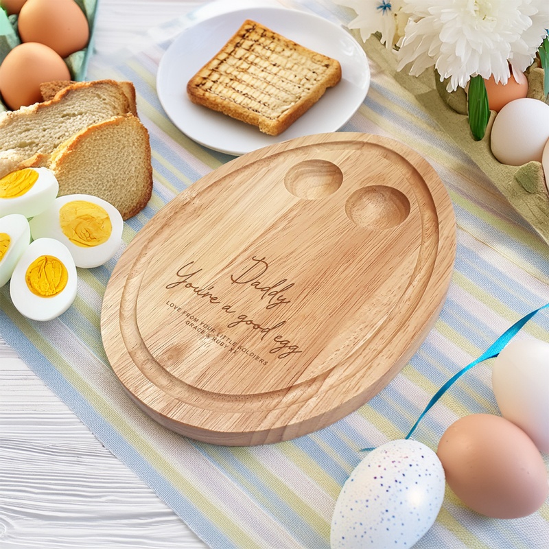 Personalised Egg & Toast Board - Youre A Good Egg