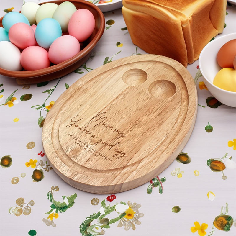 Personalised Egg & Toast Board - Youre A Good Egg