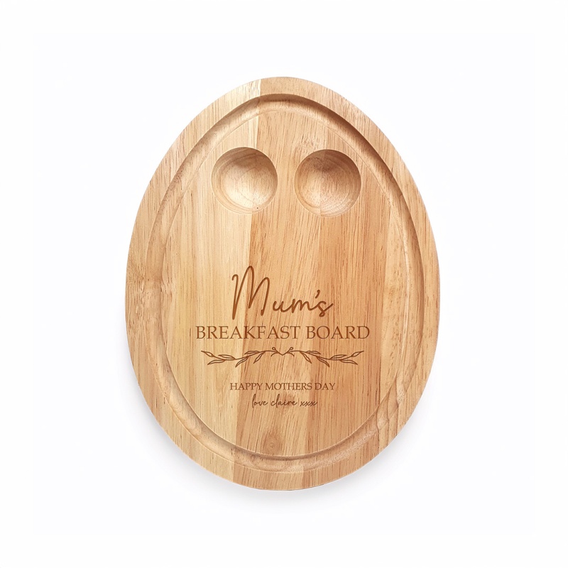 Personalised Egg & Toast Board - Mother's Day Breakfast Board