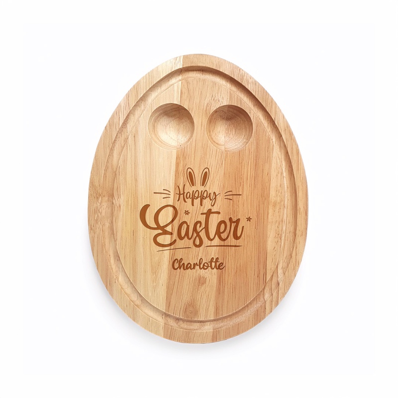 Personalised Egg & Toast Board - Happy Easter