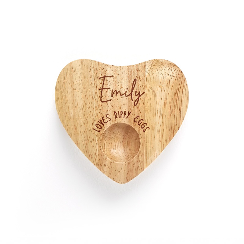 Personalised Mini Heart Egg Board - Loves Dippy Eggs