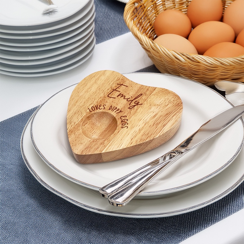 Personalised Mini Heart Egg Board - Loves Dippy Eggs