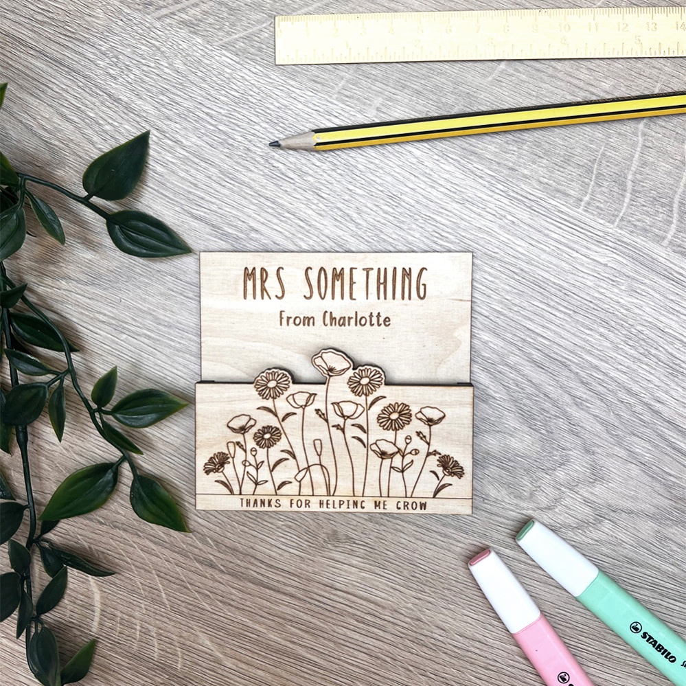 Personalised Gift Card Holder