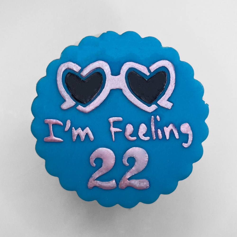 I'm Feeling 22 Stencil