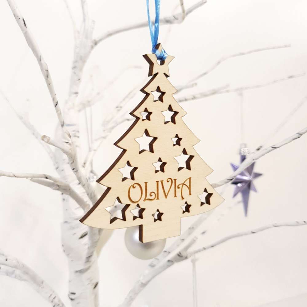 Personalised Christmas Tree Bauble