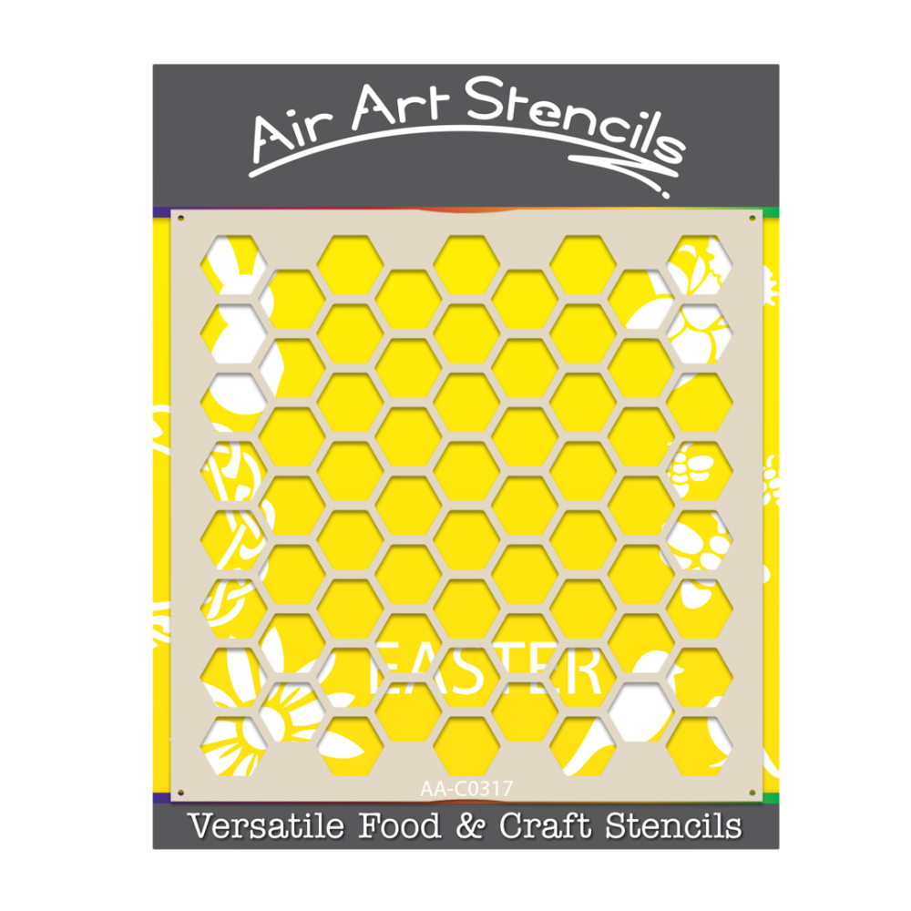 Bee Hive - Honeycomb Pattern Stencil