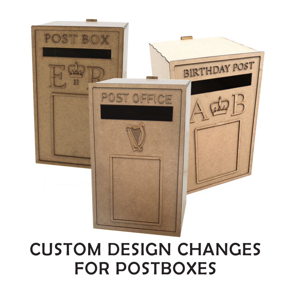 Post Box Only - Custom Design Changes 360 Lasers